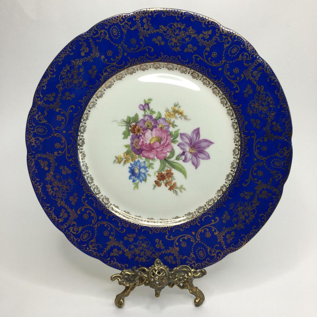 ✨Фарфоровая тарелка  Богемия 28 см Арт 8336