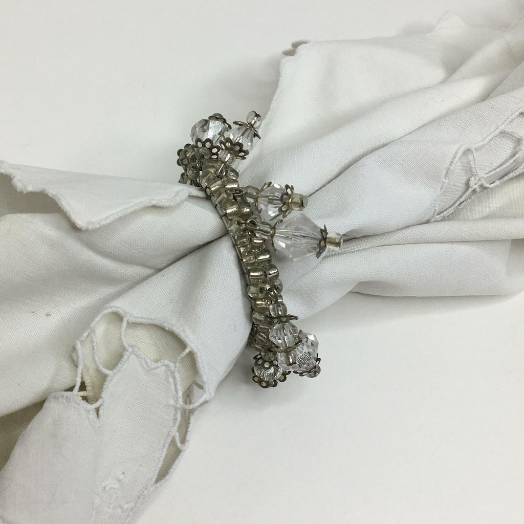 ✨Кольцо для салфеток с бусинами Швеция Арт 8363