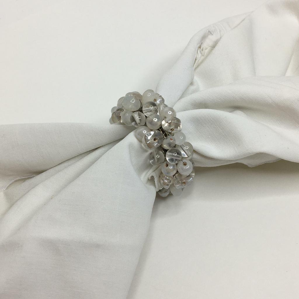 ✨Кольцо для салфеток с круглыми бусинами Швеция Арт 8364