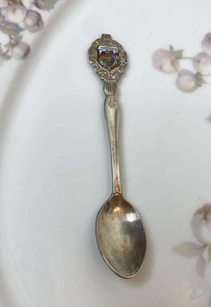 ✨Сувенирная ложка Bosjokloster 10,5 см серебрение арт 36