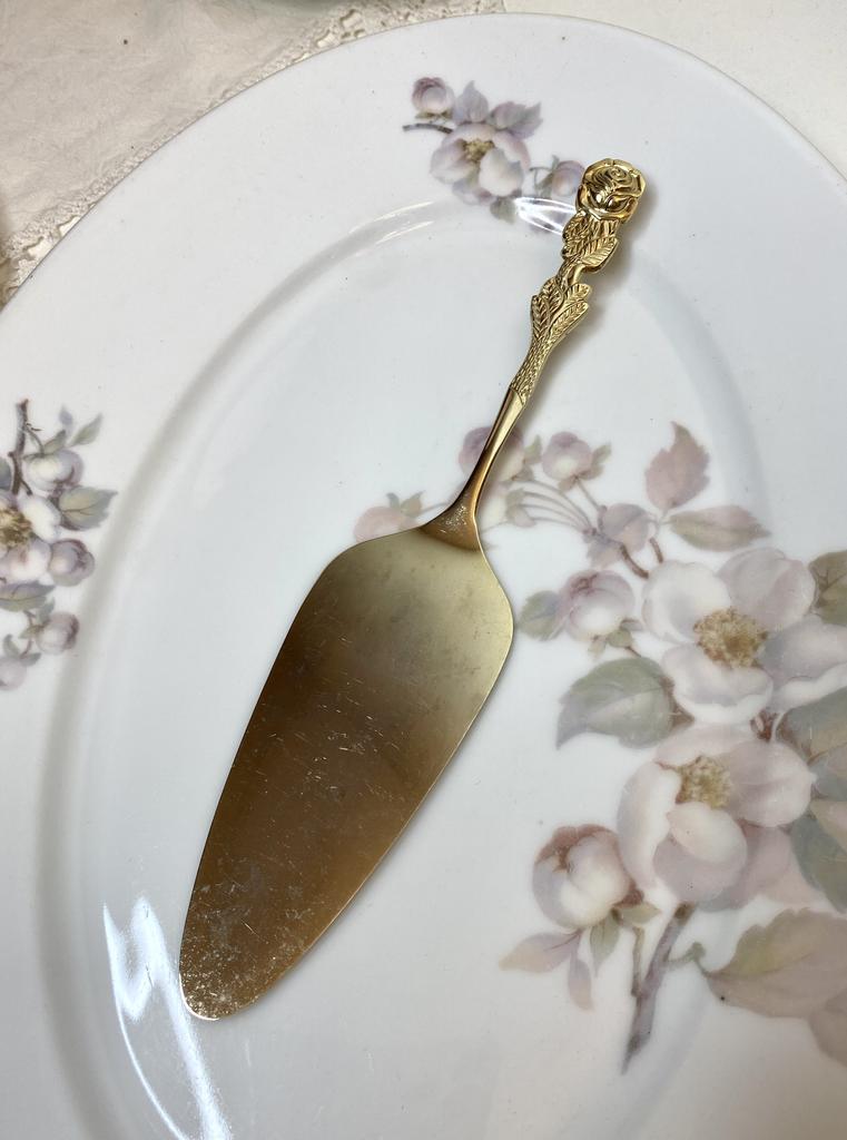 ✨Лопатка для торта «Роза» 20 см Швеция арт 187