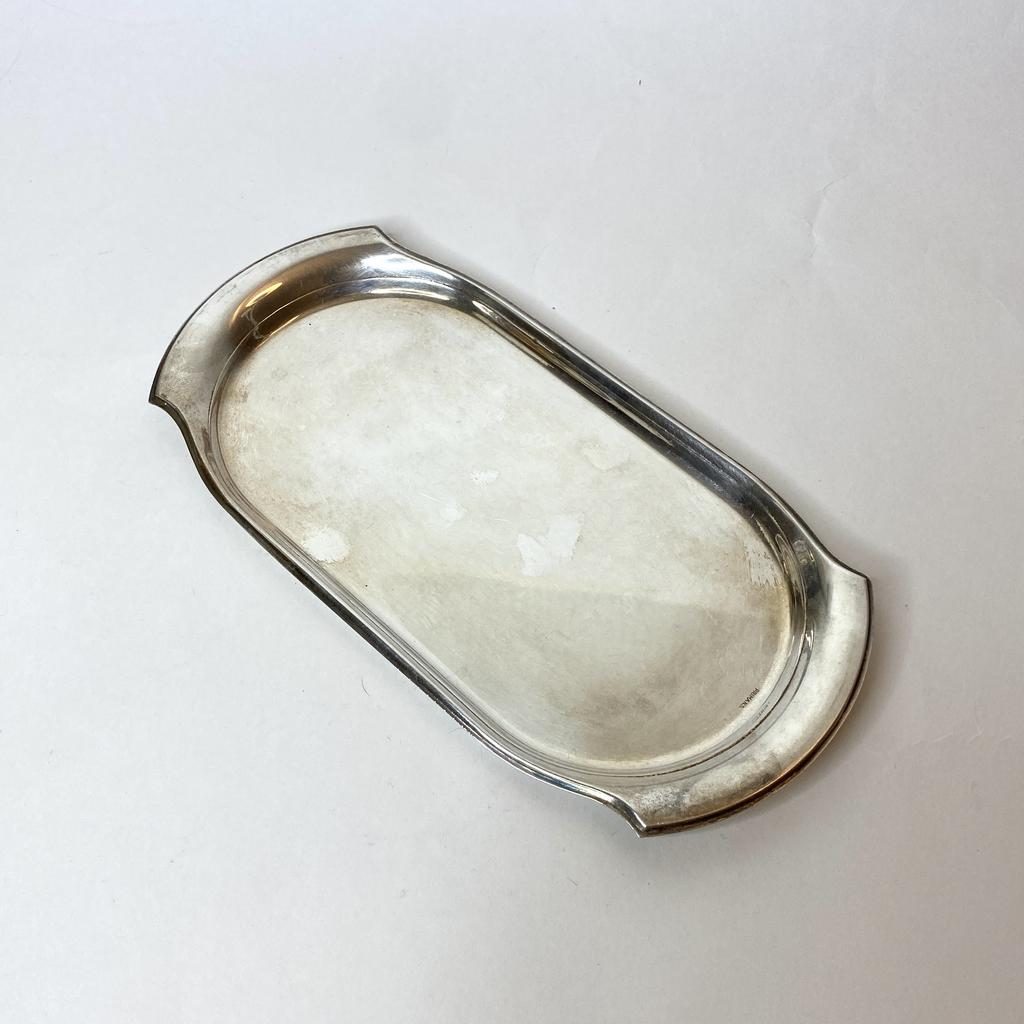 ✨Поднос малый овальный серебрение арт 567