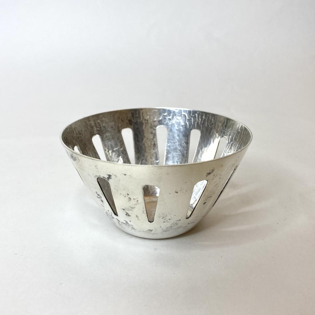 ✨Винтажная вазочка серебрение Mema  8 см арт 596