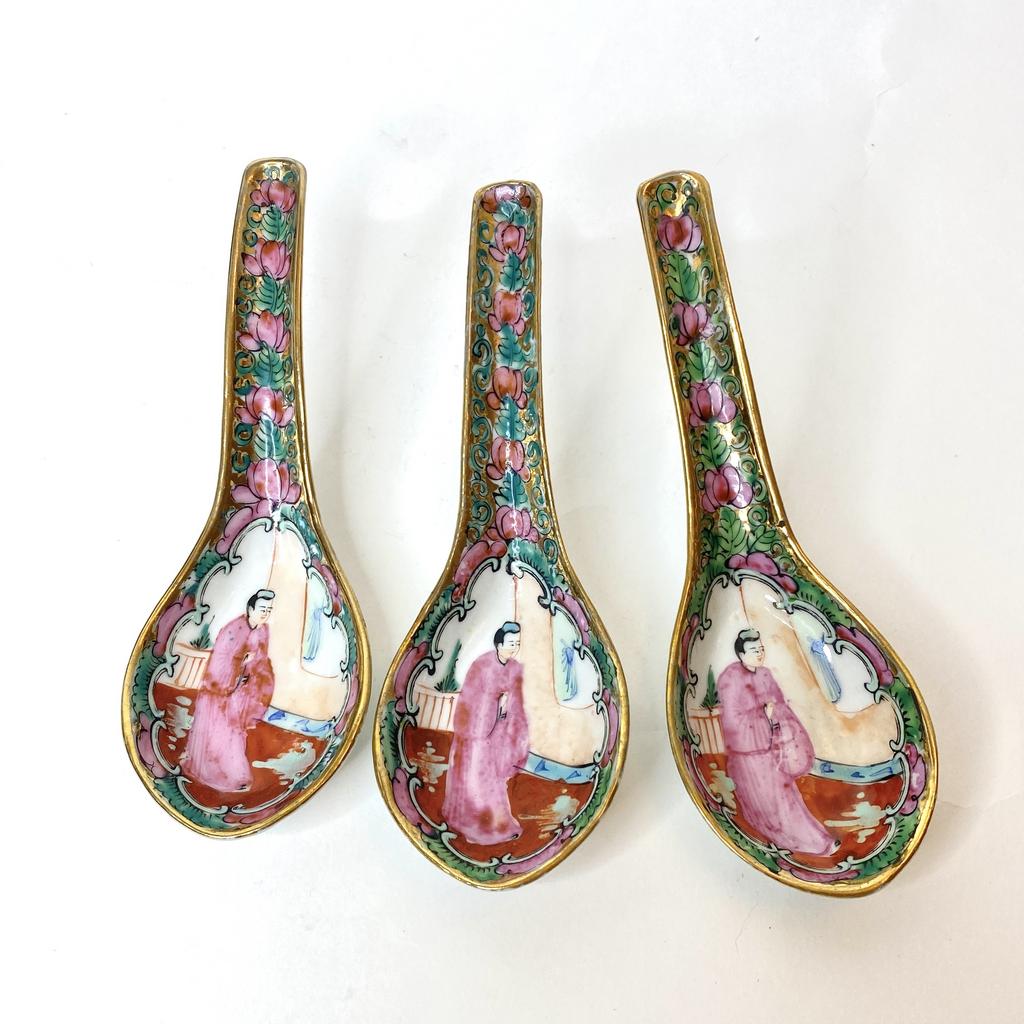 ✨Китайская ложка для супа и риса 14 см Арт 987