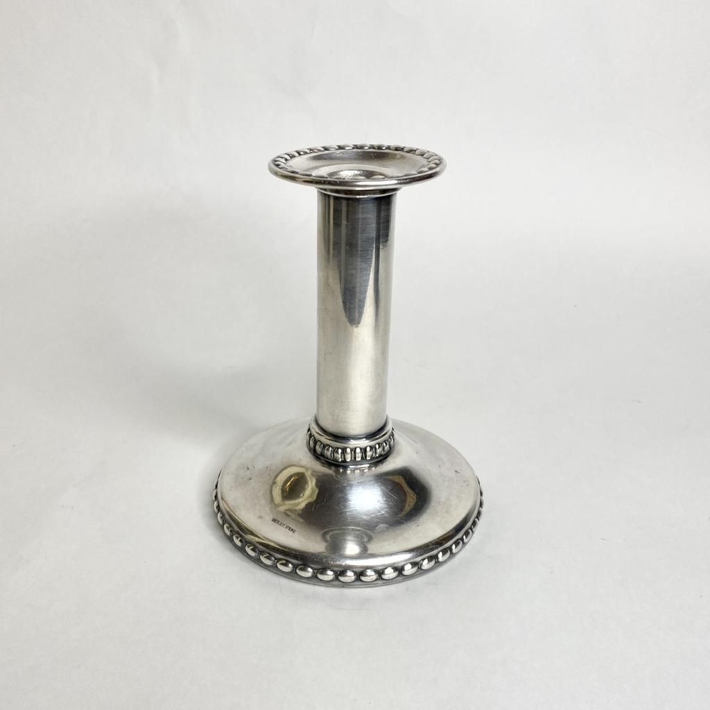 Подсвечник серебрение 13 см Арт 856