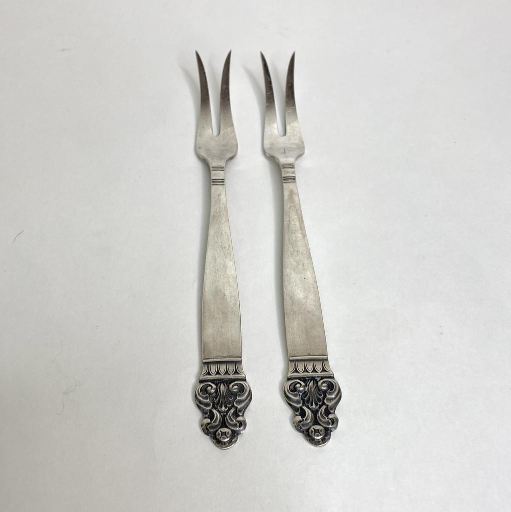 ✨Сервировочная вилка серебрение 14 см Арт  1307