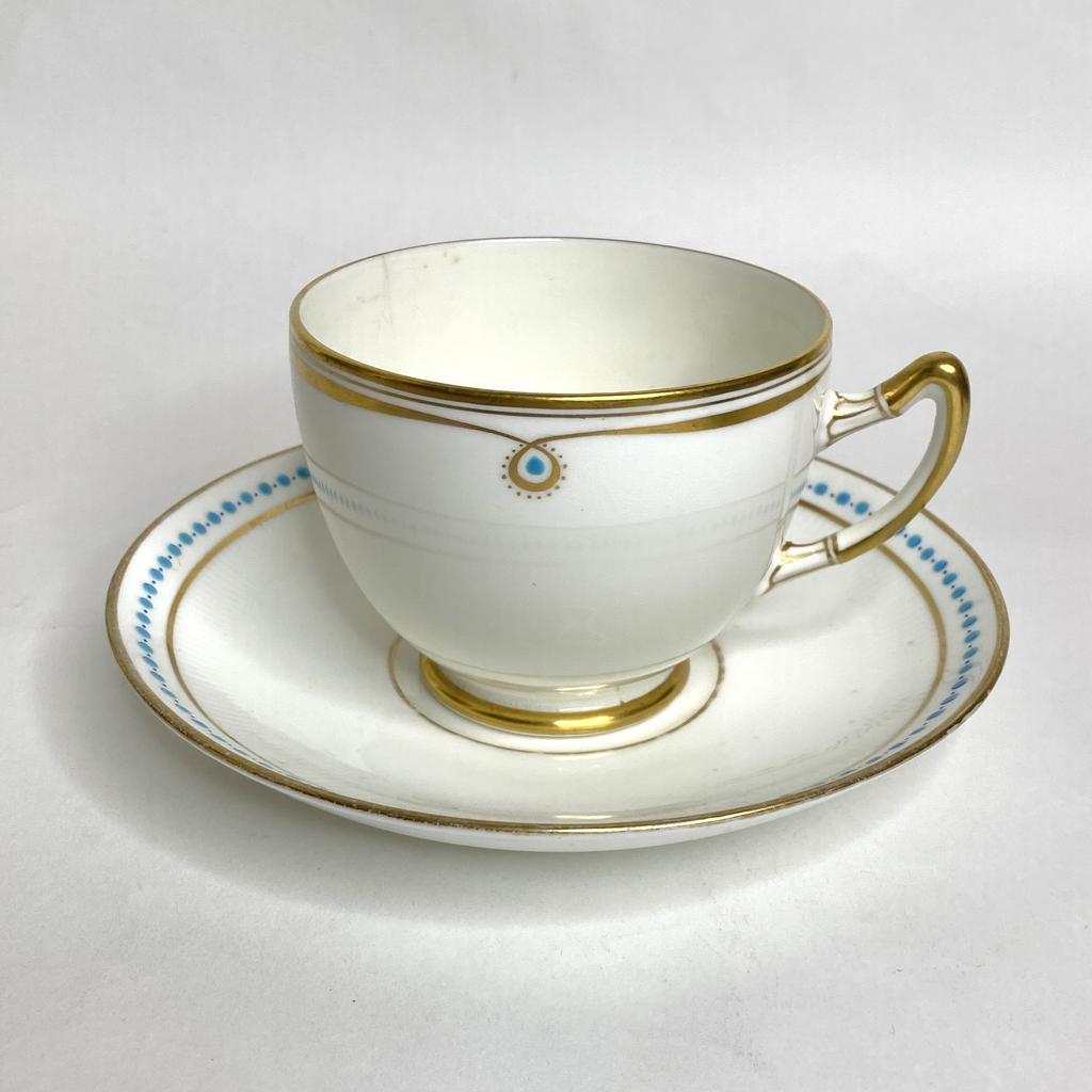 Антикварная чайная пара Paragon фарфор 250 мл Арт  1417