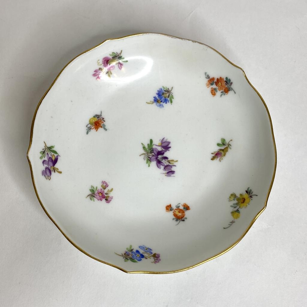 ✨Блюдце Meissen  1960-е роспись 14 см Арт  1441