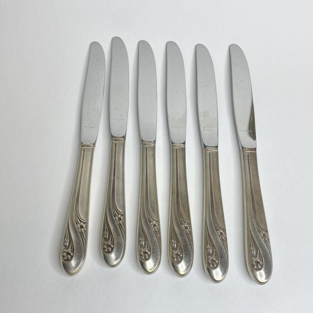 ✨Нож столовый  Серебрение Швеция 24 см Арт 1449