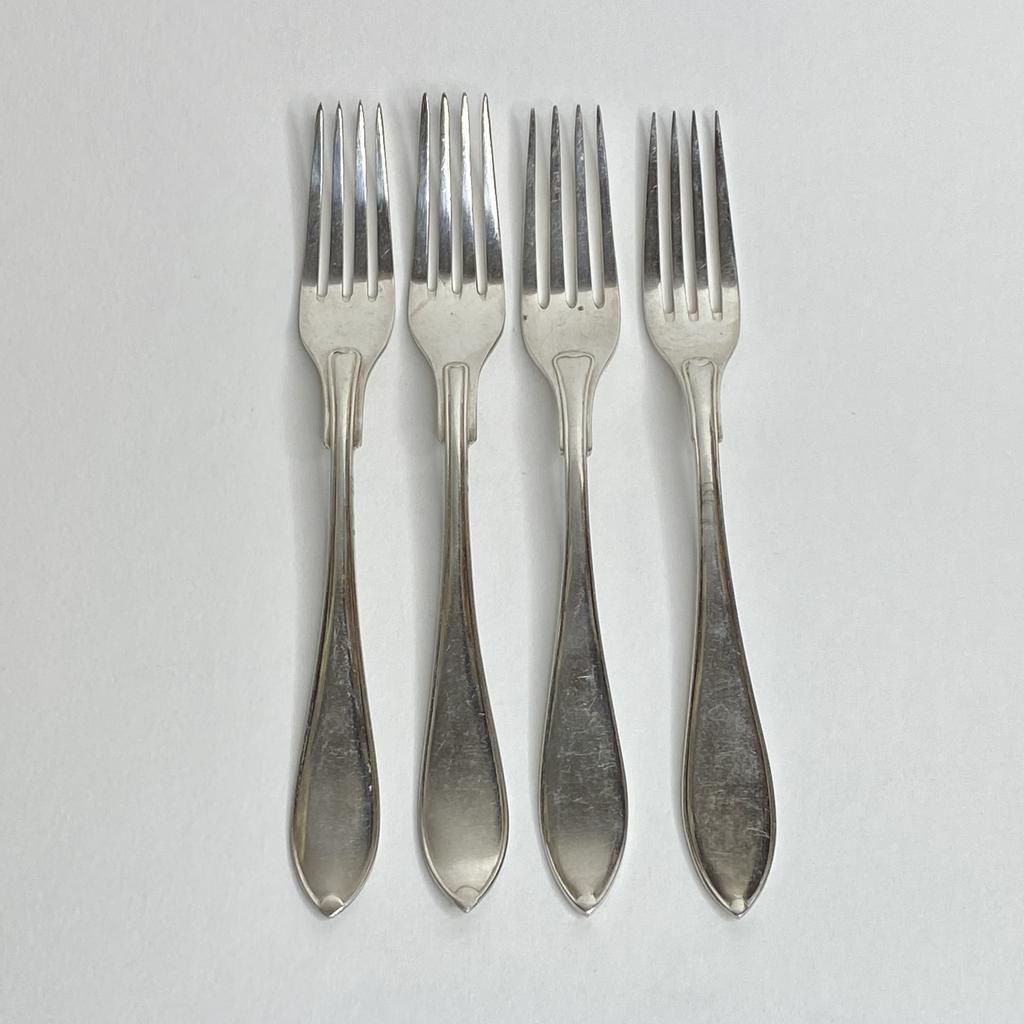 ✨Столовая вилка серебрение 18 см Швеция Арт  1512