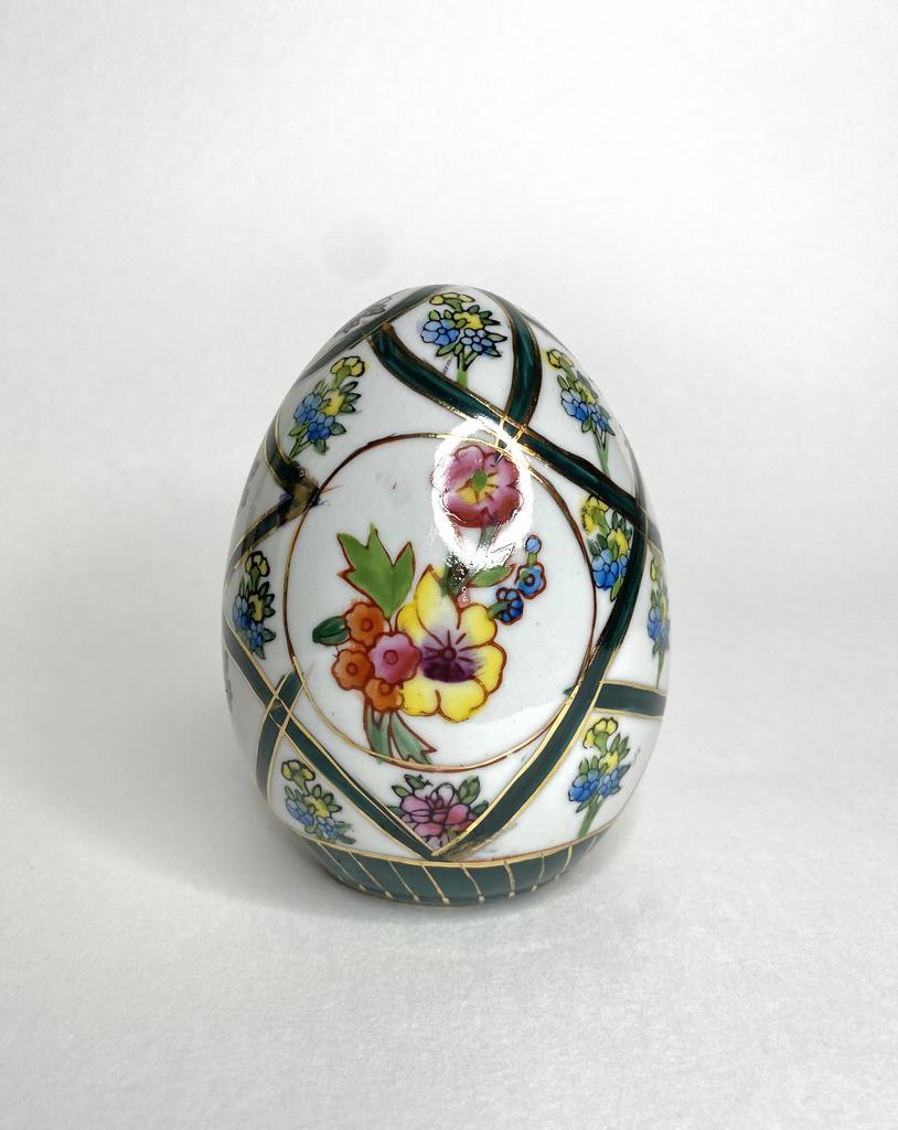 ✨Фарфоровое пасхальное яйцо роспись Германия 11 см Арт 115