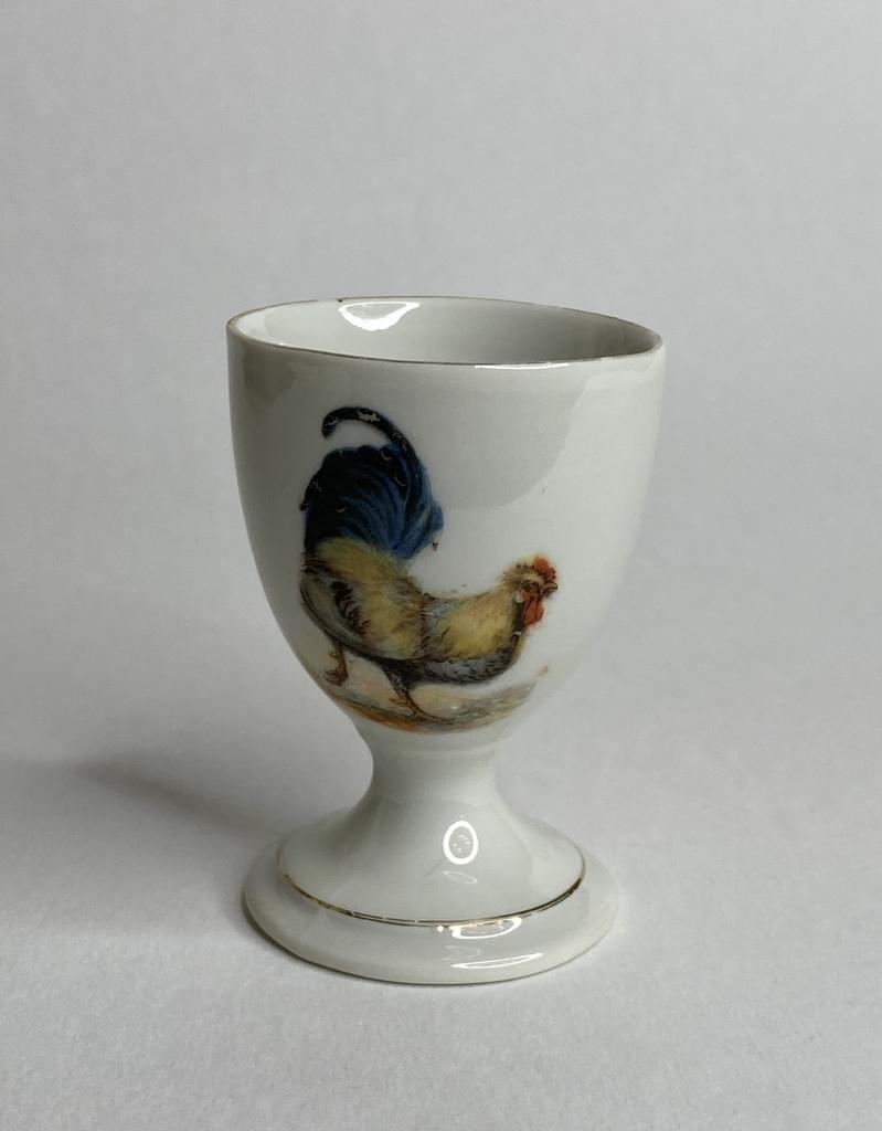 ✨Фарфоровая пашотница Чехословакия 6 см Арт 129