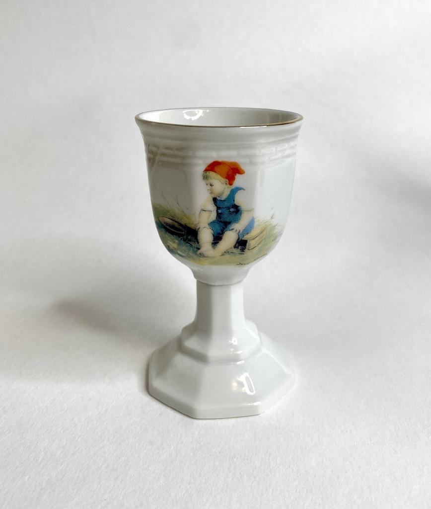 ✨Фарфоровая пашотница Jenny Nystrom 9см Арт 209