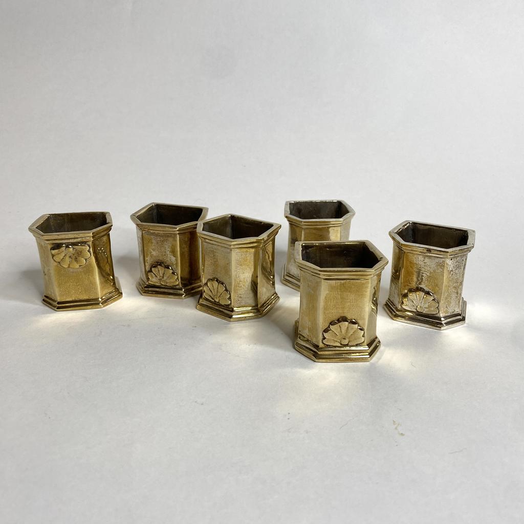 ✨Кольца для салфеток латунь  4 см Арт 372