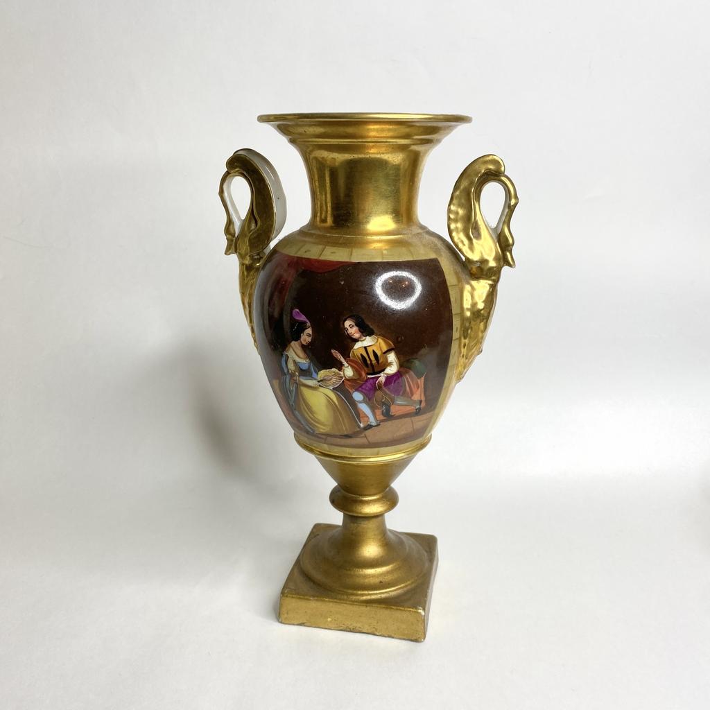 Антикварная ваза-амфора Франция  Арт 507