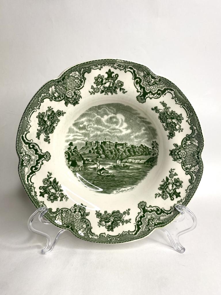 ✨Английская глубокая тарелка «Old Britain Castles” Арт 401