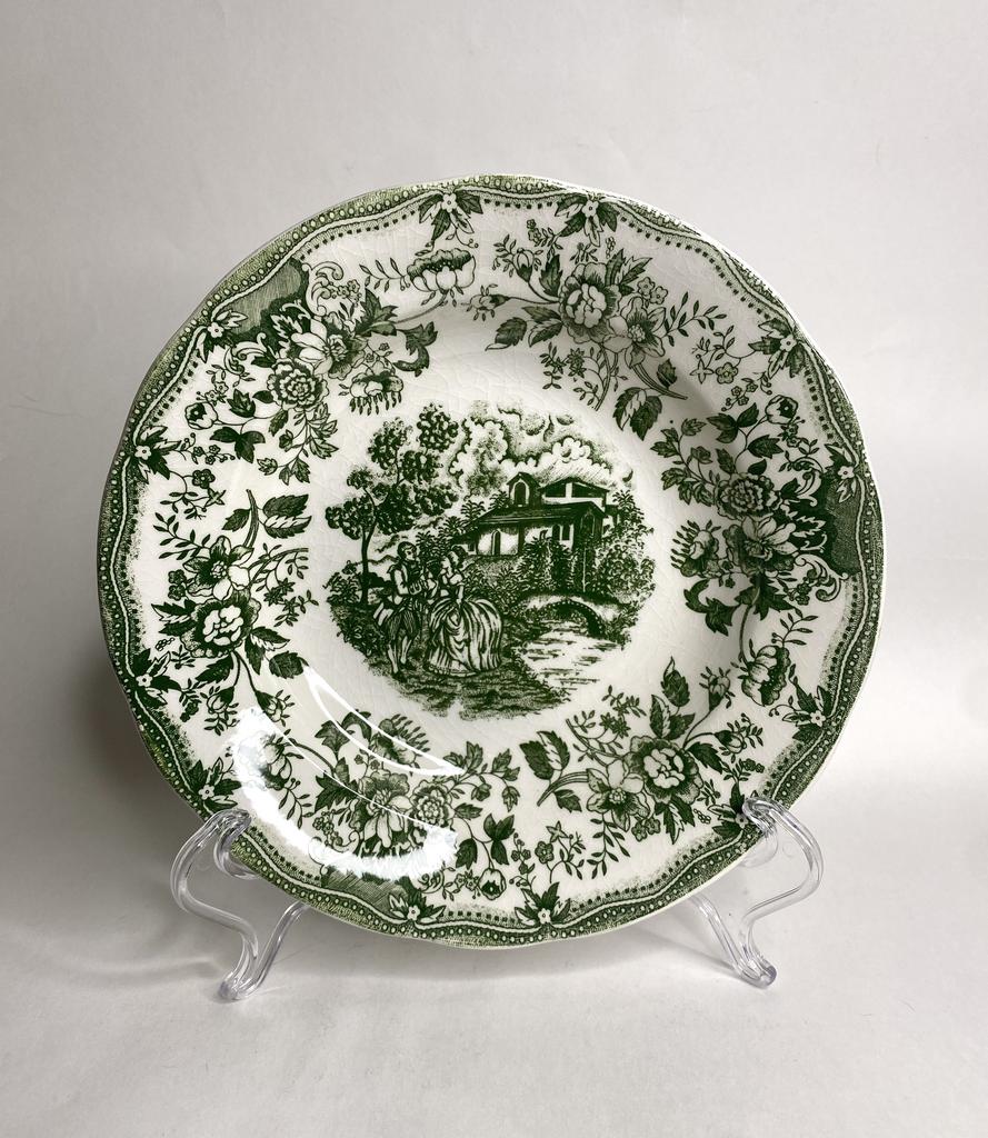 ✨Английская глубокая тарелка «Flowers” Арт 655