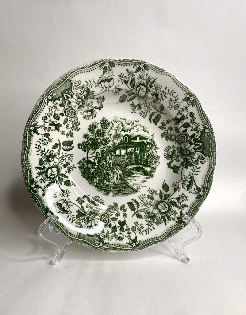 ✨Английская глубокая тарелка «Flowers” ” Арт 715