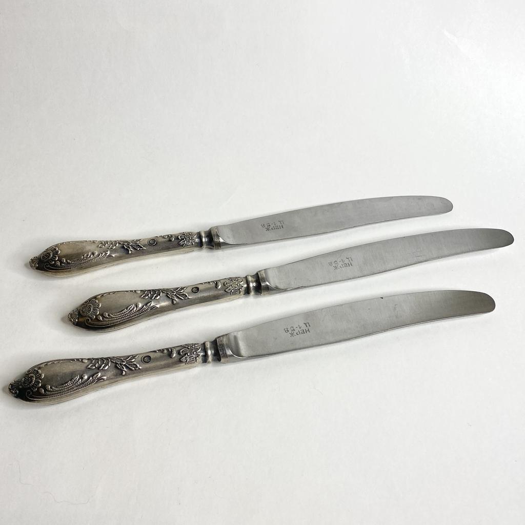 ⭐️Столовый нож мельхиор 24 см  Арт 1319