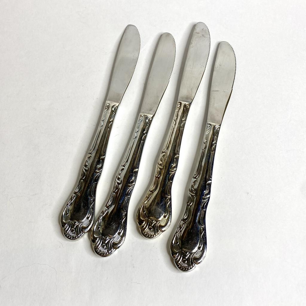 ✨Столовый нож с ажурной ручкой Швеция 18 см Арт 1356