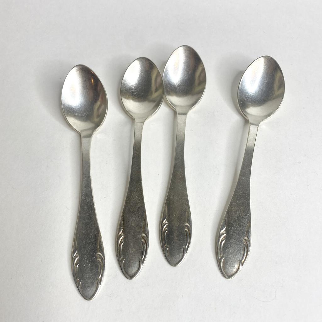 ✨Кофейная ложка серебрение 12 см Швеция Арт 1387