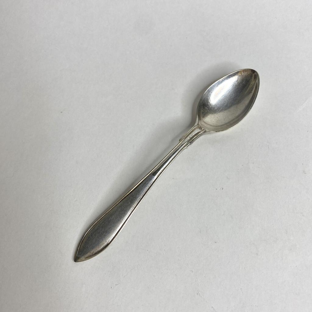 ✨Кофейная ложка «М.Р.» серебрение Швеция 12 см Арт 1398