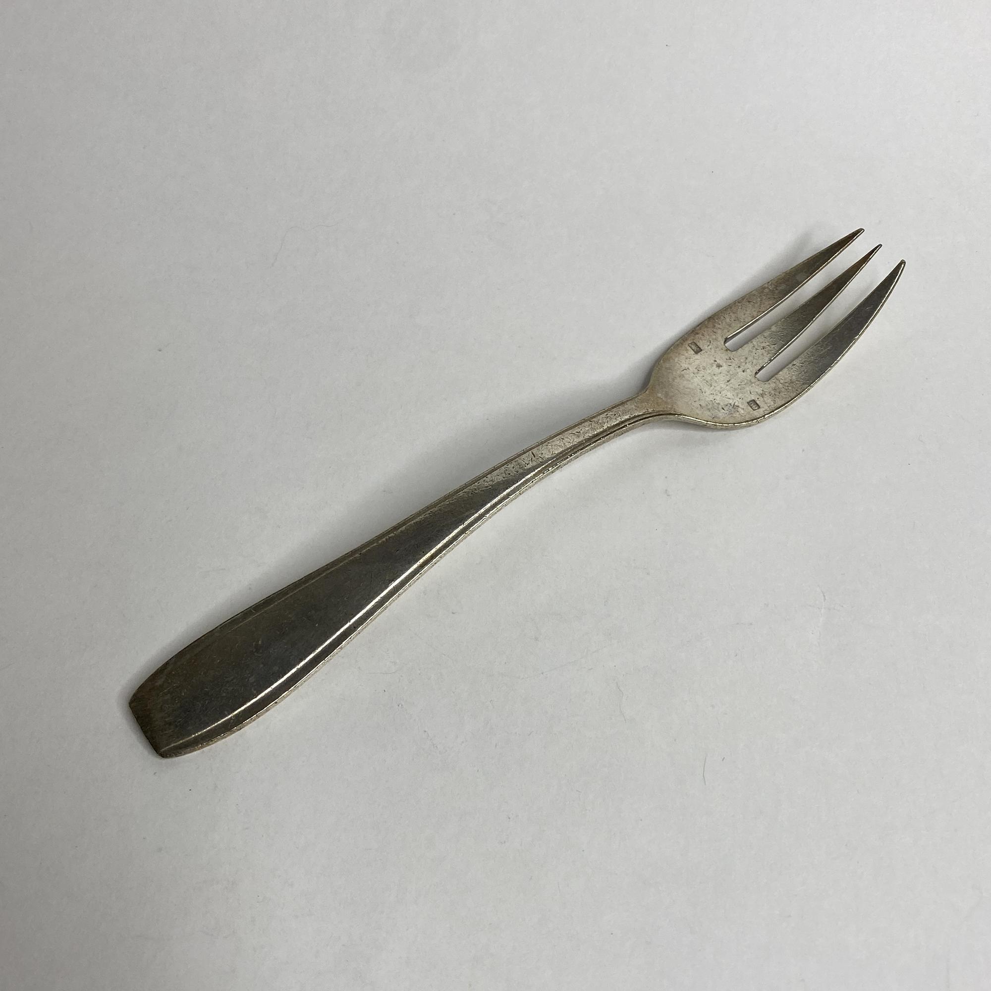 ✨Сервировочная вилка серебрение Франция 18 см Арт 1404