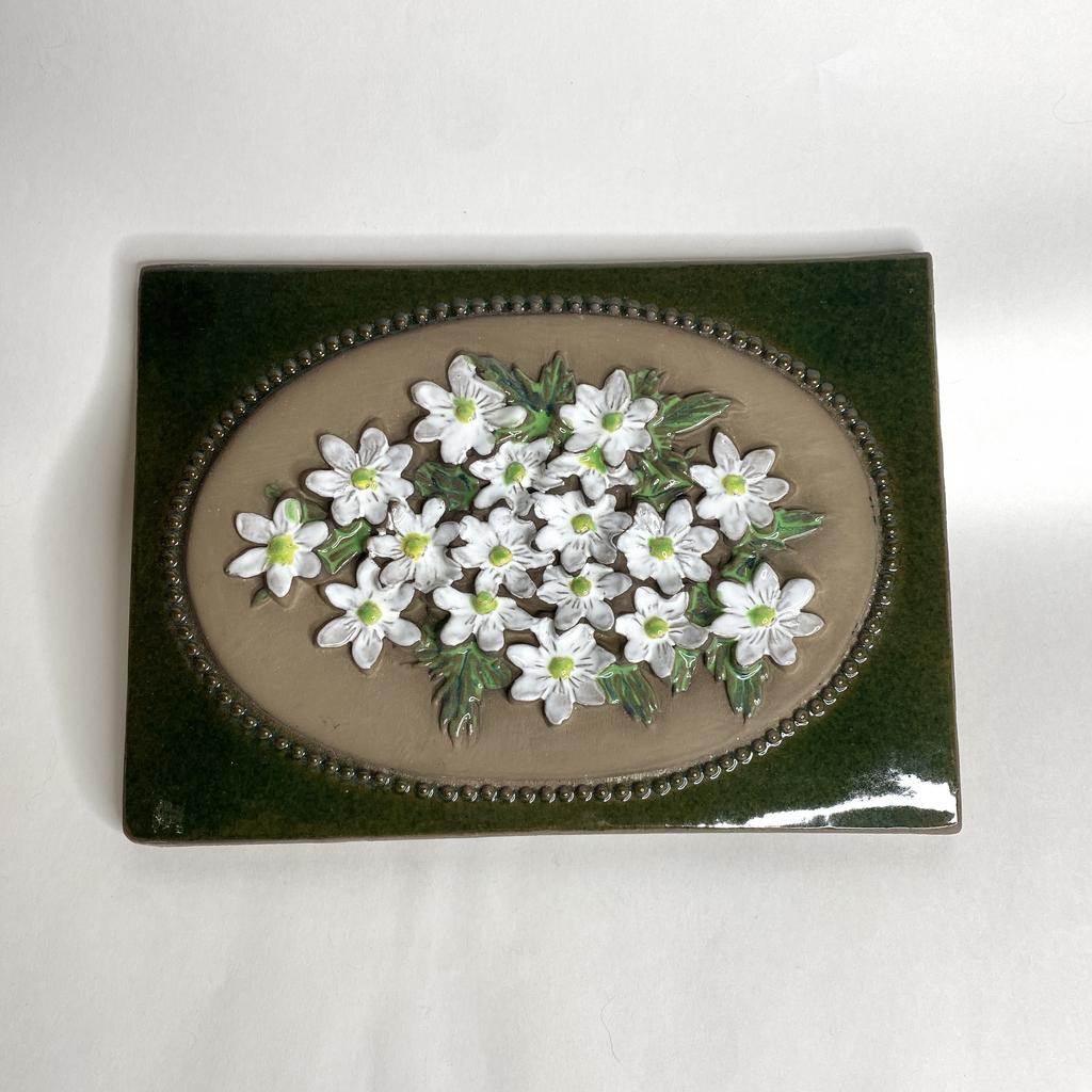 Керамическое панно « Цветы» Швеция Арт 1430