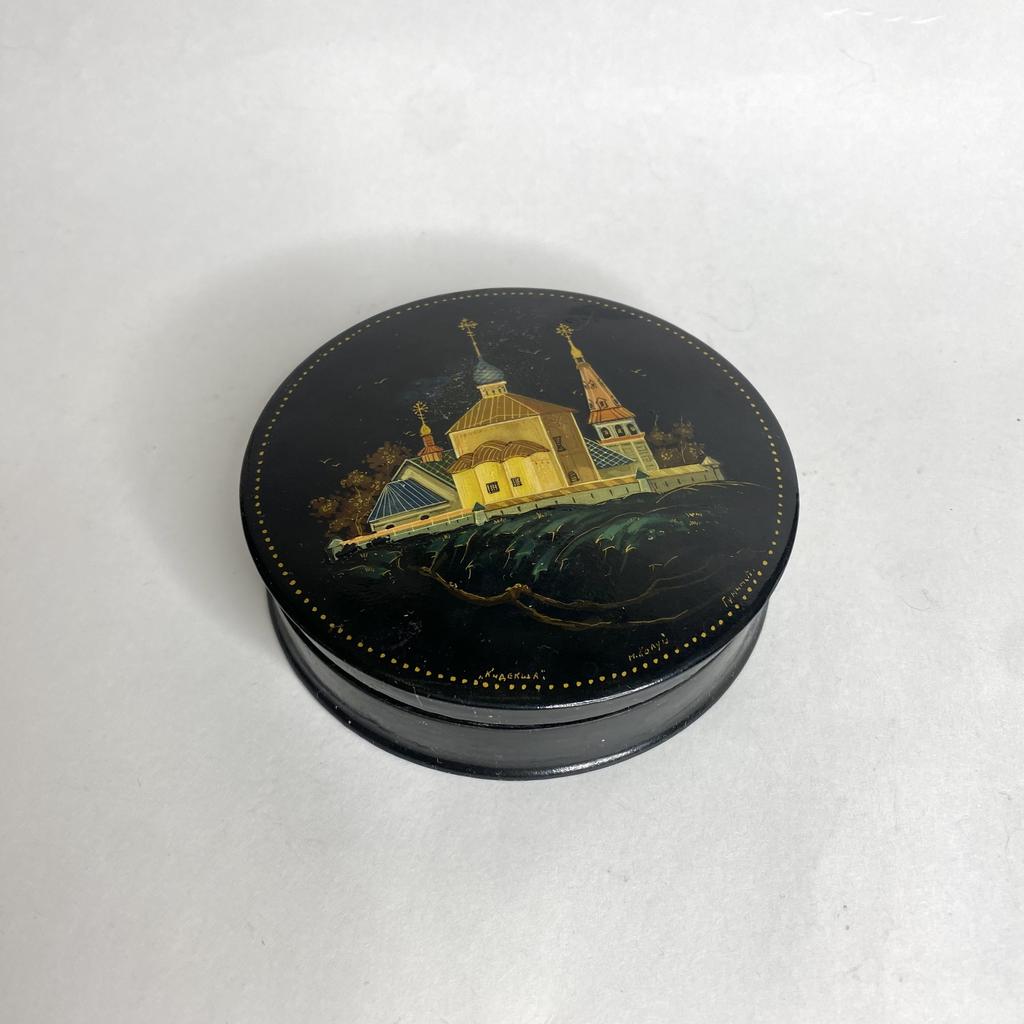 Шкатулка лаковая «Кидекша» Холуй Арт 304