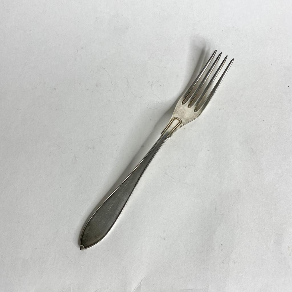 ✨Десертная вилка Швеция серебрение 14 см Арт 1331