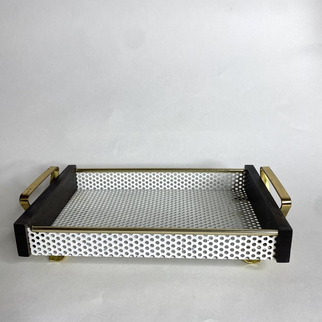 Поднос сервировочный с ручками 22 см  Арт 1462