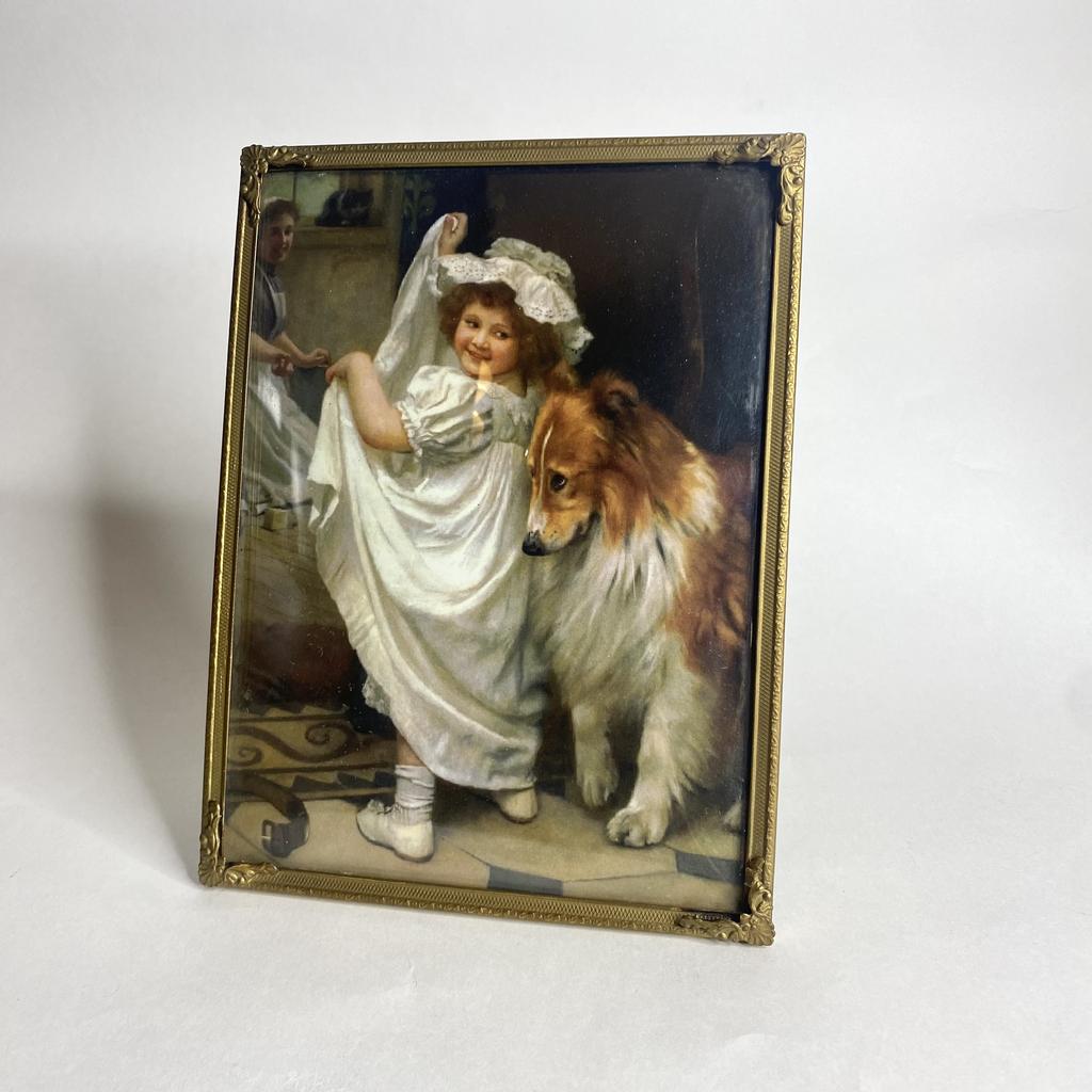 ✨Старинная фоторамка Швеция  20 см Арт 1464