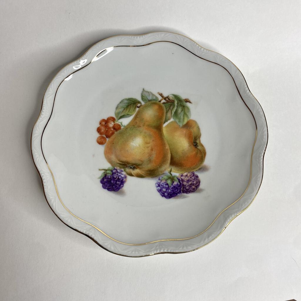 ✨Фарфоровая тарелка «Груши» 20 см Арт 1089
