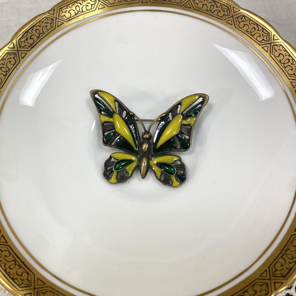 Брошка «Бабочка эмаль Арт 1802