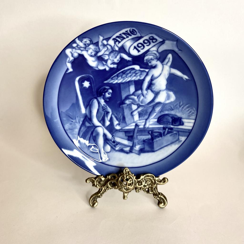 ✨Коллекционная рождественская тарелка 1998 год Арт 180