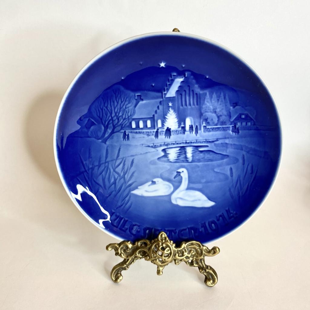 ✨Тарелка с подвесом B&G Дания 1974 год Д18см Арт 1686