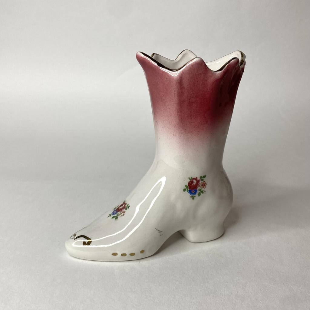 ✨Фарфоровый сапожок-вазочка Арт 1729