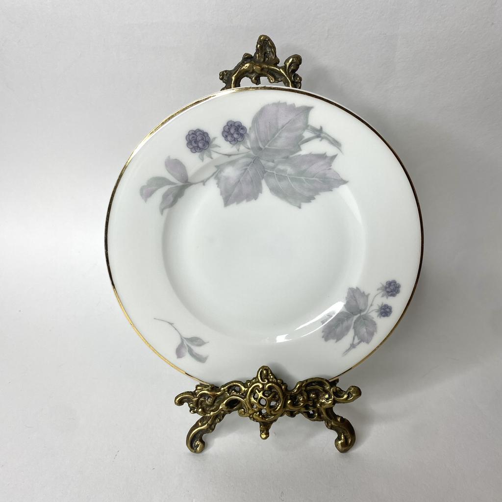 ✨Фарфоровая тарелка «Ежевика» 17 см Арт 589