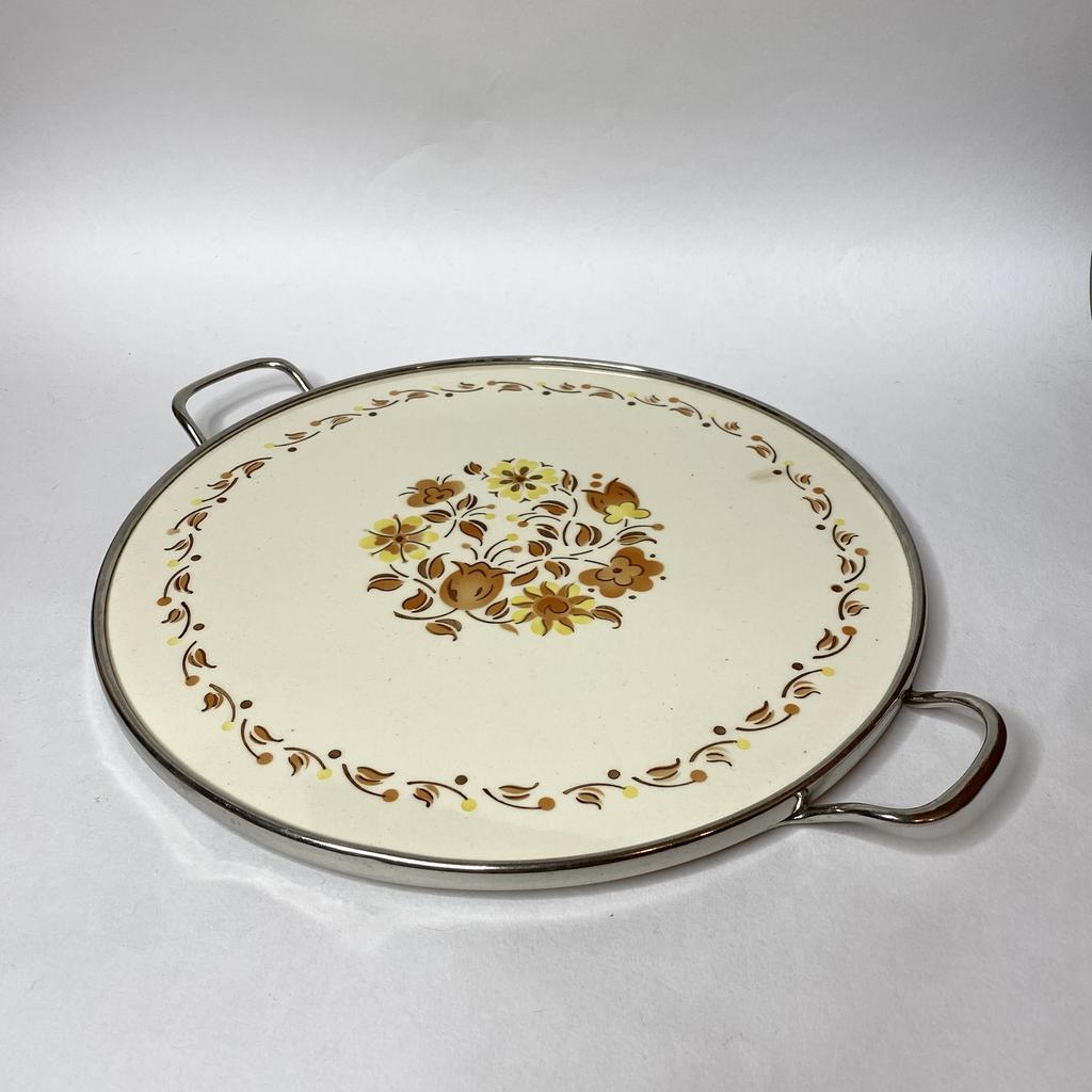 ✨Старинное блюдо с ручками 30 см Арт 1752