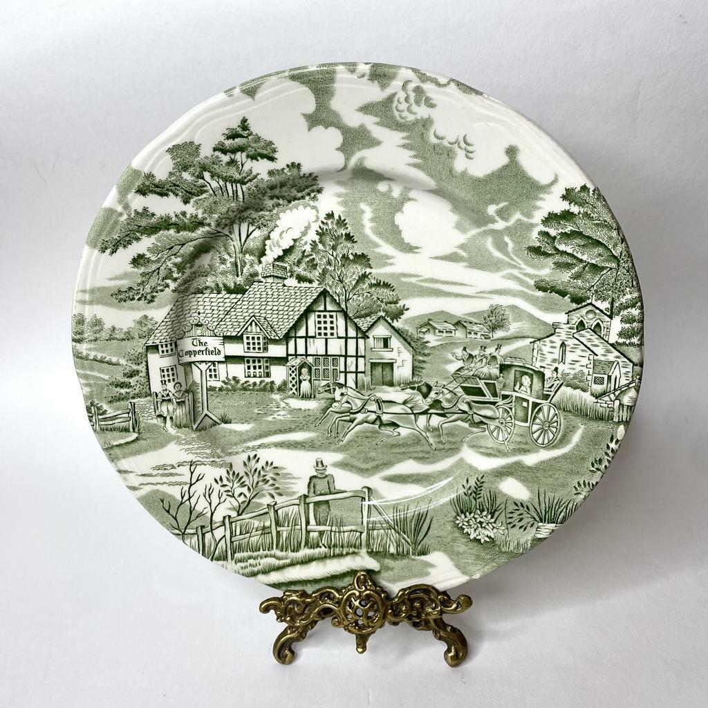 ✨Фарфоровая тарелка  Luneville English Style Франция арт58