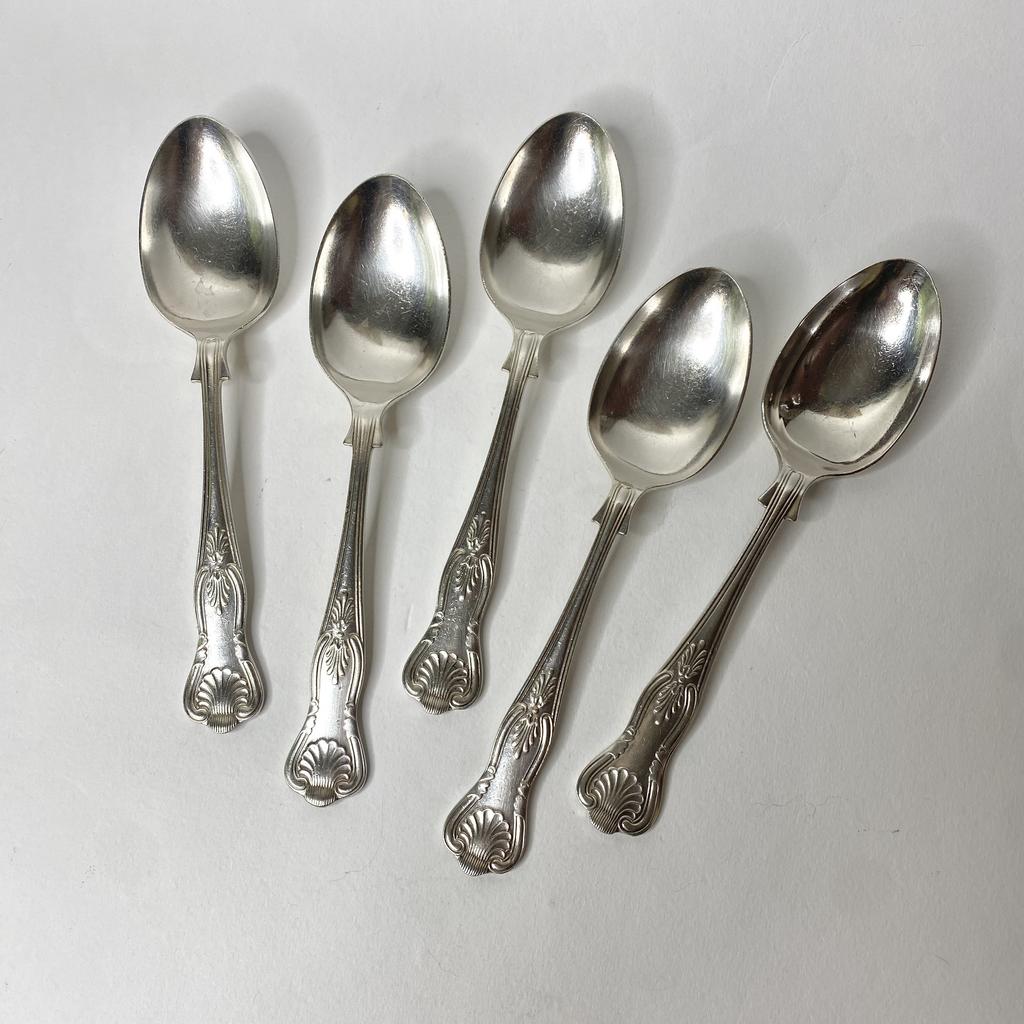 ✨Старинная ложка  серебрение 18 см Арт 2139