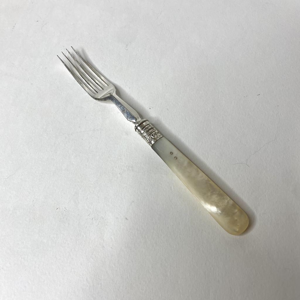 ✨Винтажная вилка перламутр 17 см Арт 2153