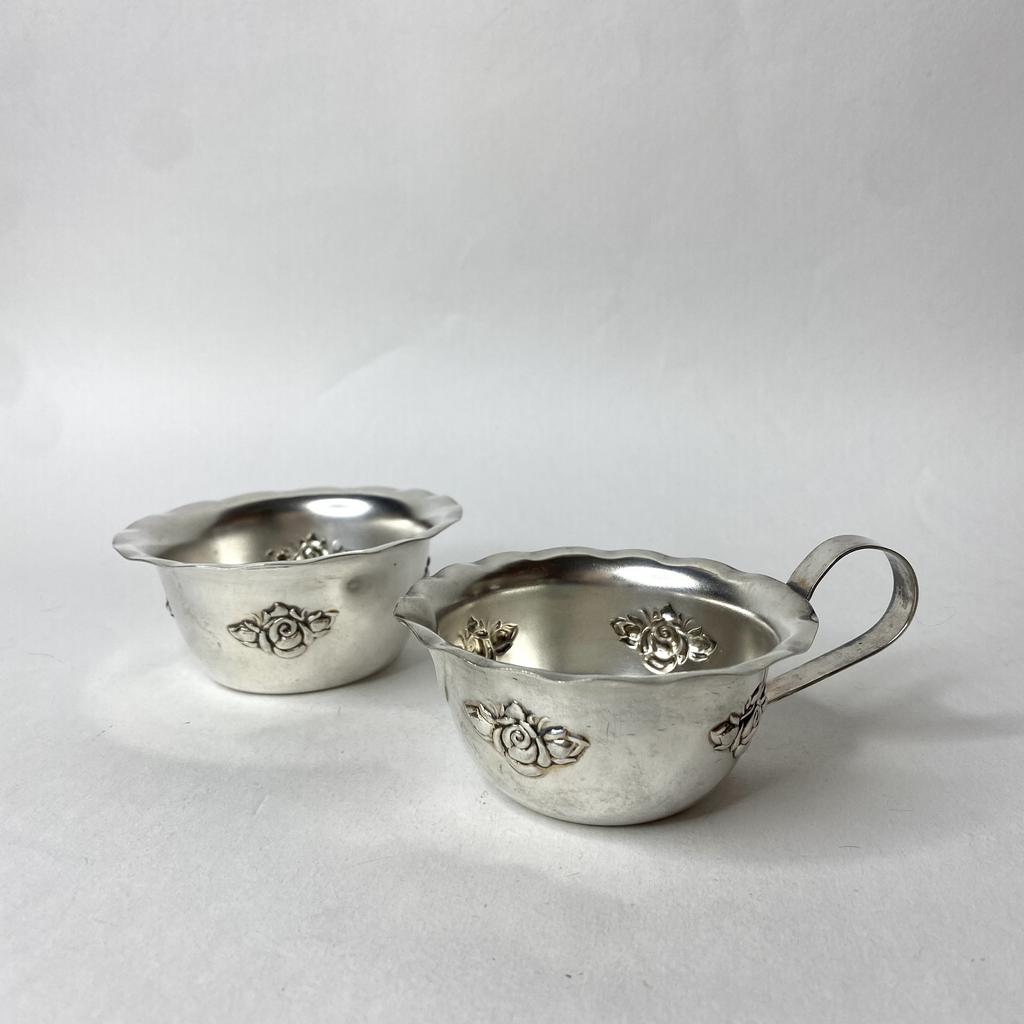 ✨Кофейный набор молочник и сахарница серебрение Арт 1298
