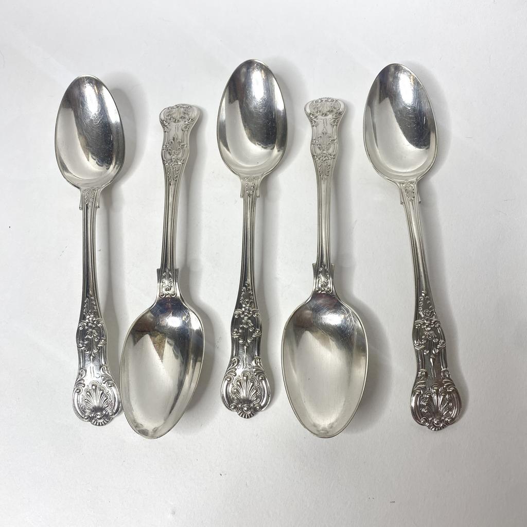 ✨Посеребрённая ложка J.T.&L. 18см Арт 2172