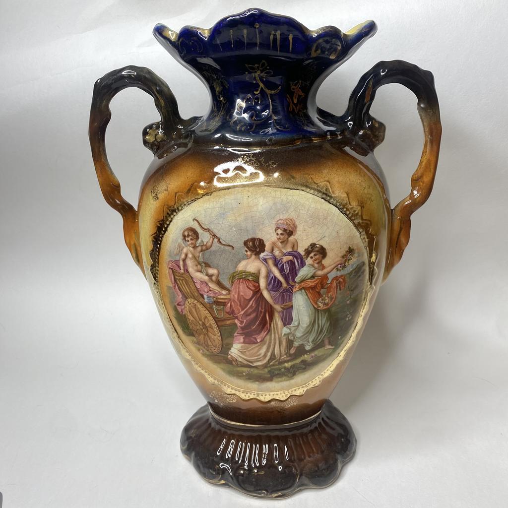 ✨Старинная фаянсовая ваза Англия Арт 1833