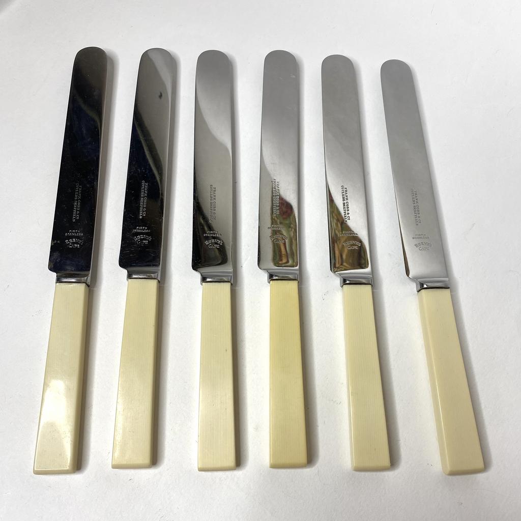 ✨Набор винтажных ножей Sheffield  6 шт Англия Арт 2174