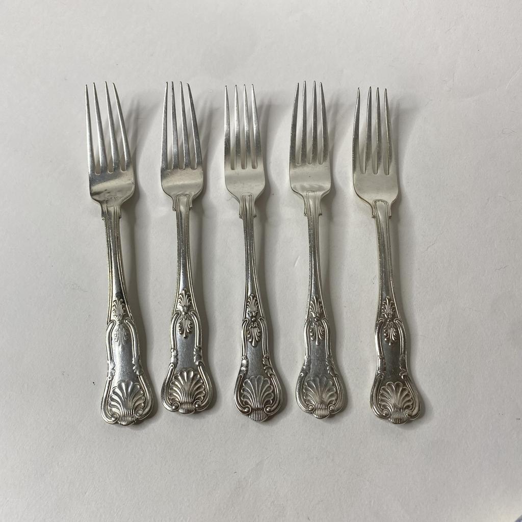 ✨Посеребрённая вилка Англия 21 см Арт 2199