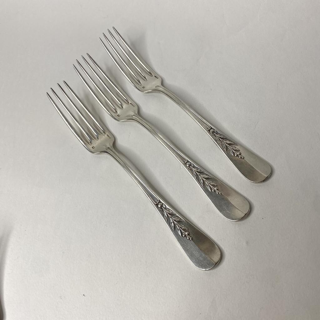 ✨Старинная вилка серебрение Франция 21 см Арт 2206