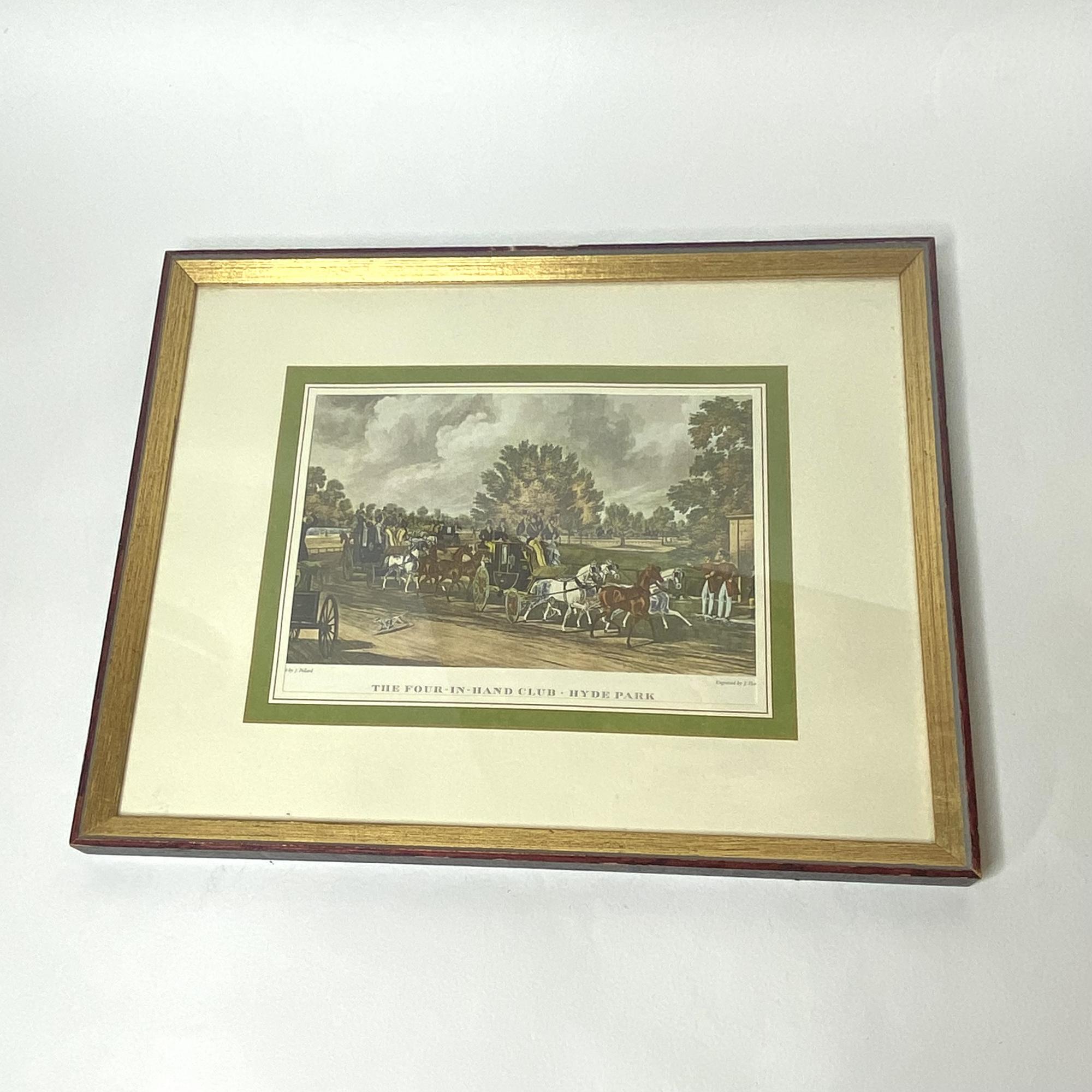 ✨Старинная репродукция The four-in-hand club Арт 416