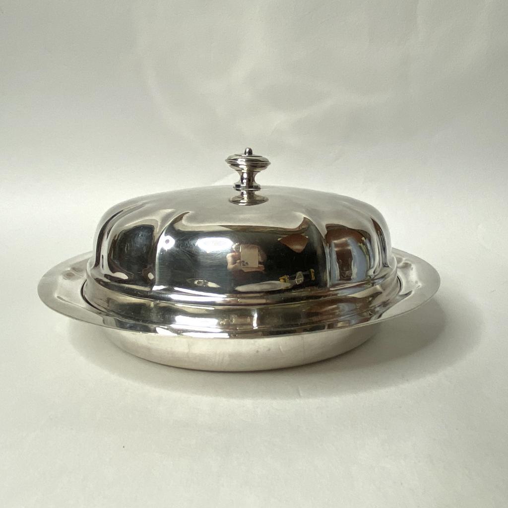 ✨Винтажное блюдо с крышкой Sheffield  21 см Арт 2231